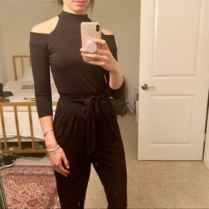 Cold Shoulder Jumpsuit